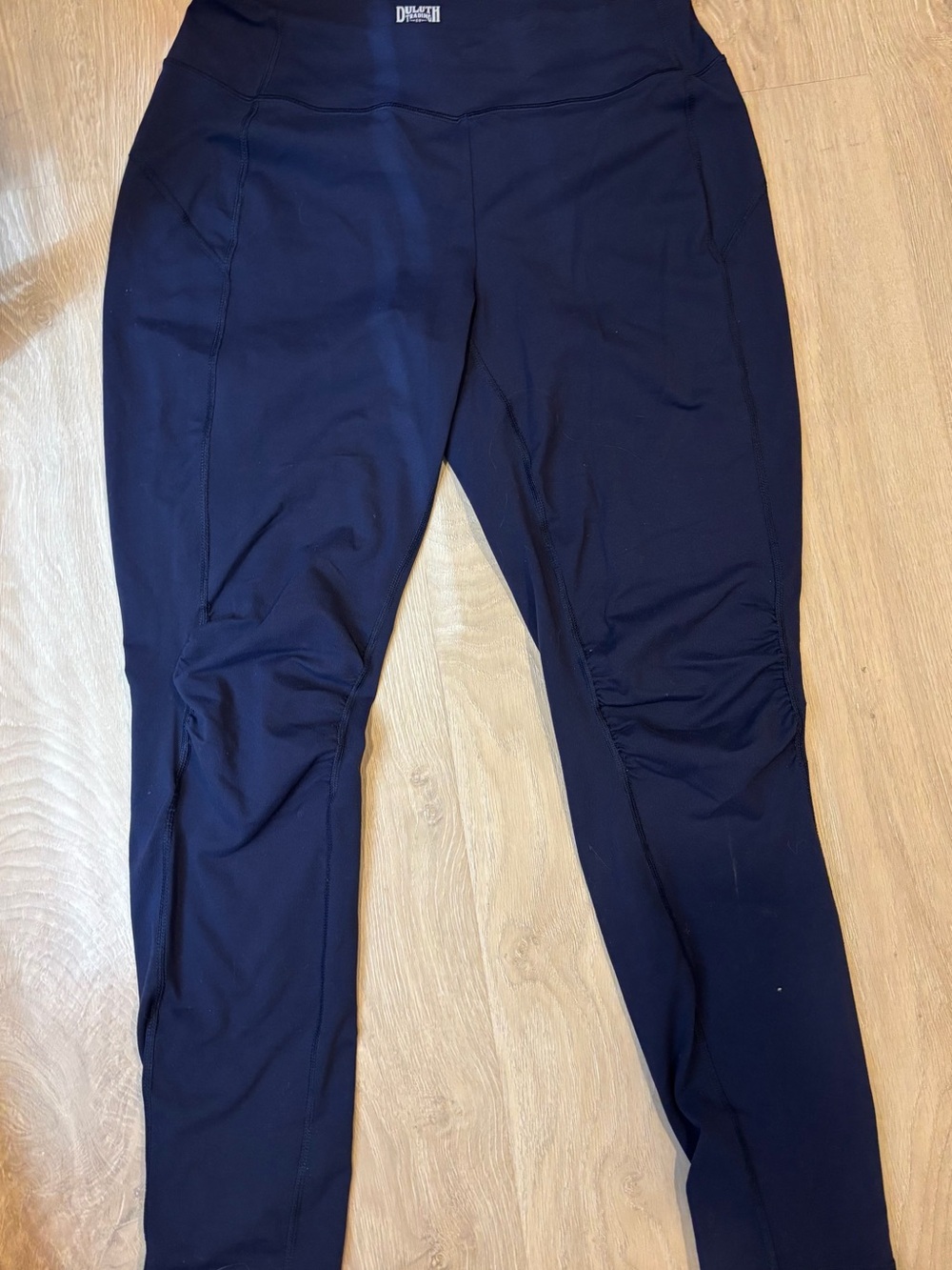 Duluth Trading Co Navy Performance Leggings - Size M